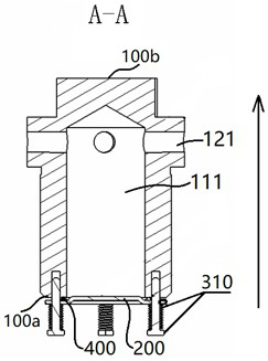 Gas pressure balancing device used for carrier rocket and carrier rocket