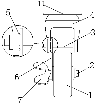 Shaft brake trundle