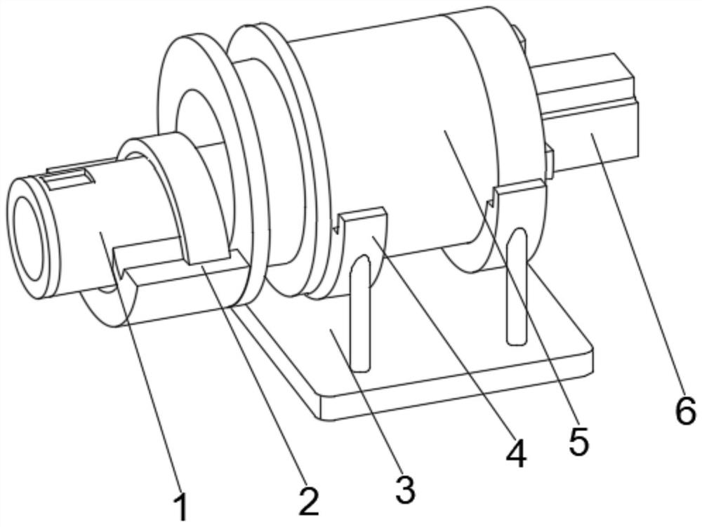 Paint spraying device for new energy automobile parts