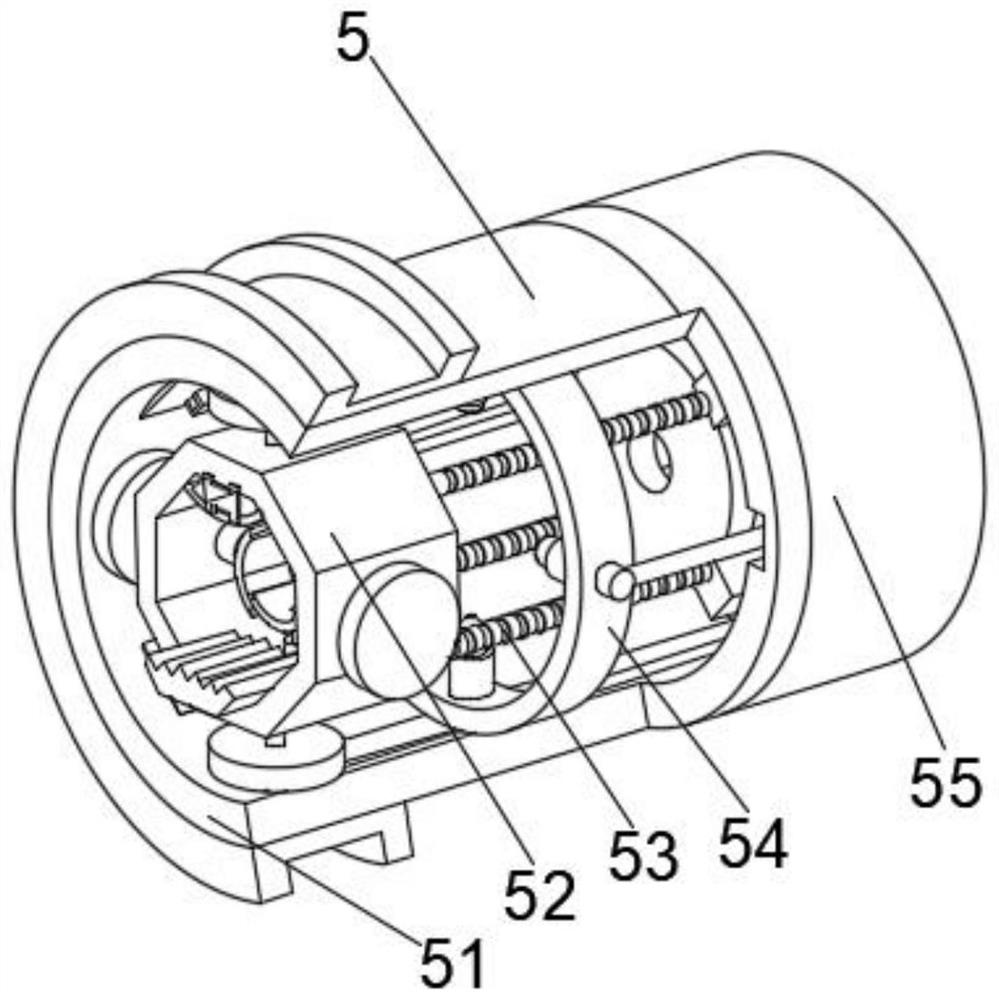 Paint spraying device for new energy automobile parts