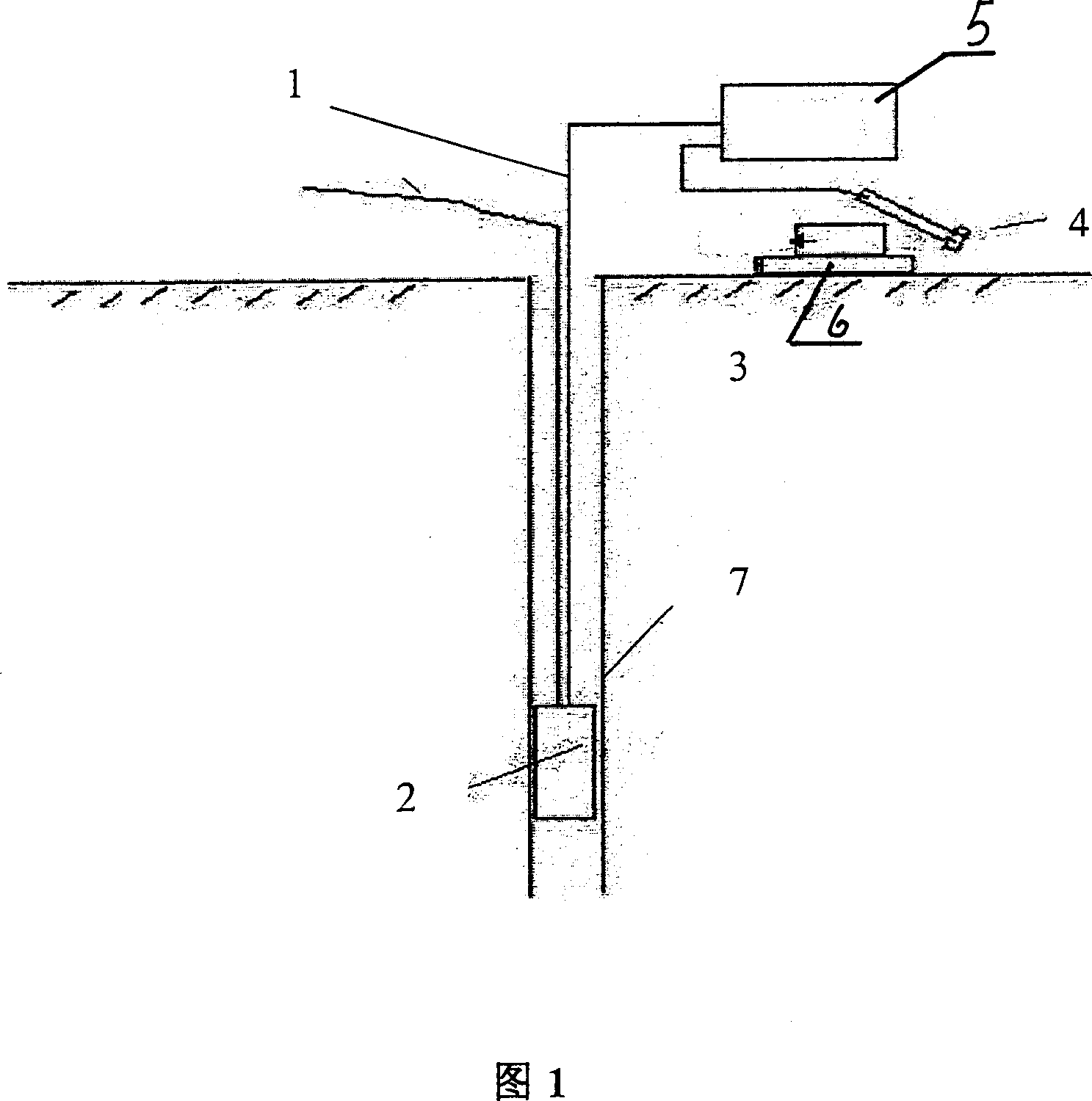 Transversal wave or conversion transversal wave exploration near-earth surface structure survey method