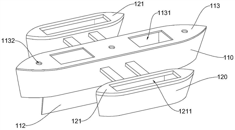 Ship applying wind power