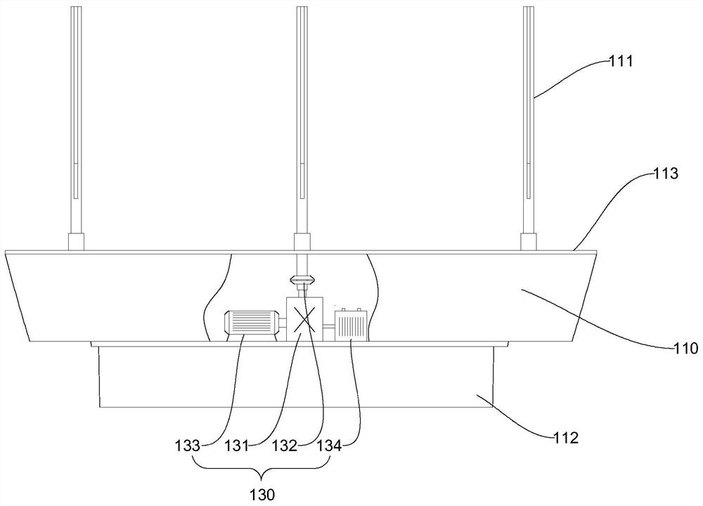 Ship applying wind power