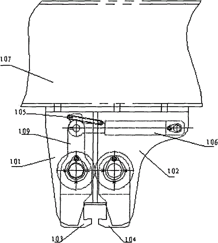 A pipe pile upper form and its hoisting system