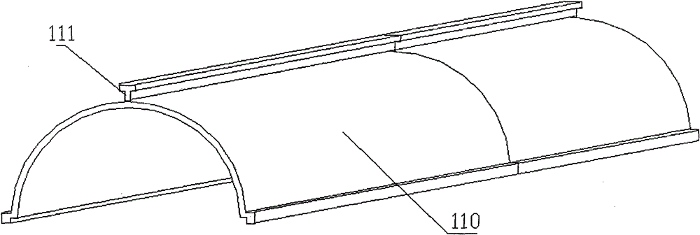 A pipe pile upper form and its hoisting system