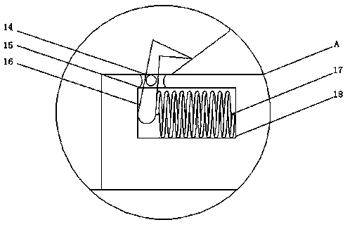 Special cleaning device for safety helmet of petroleum exploitation worker