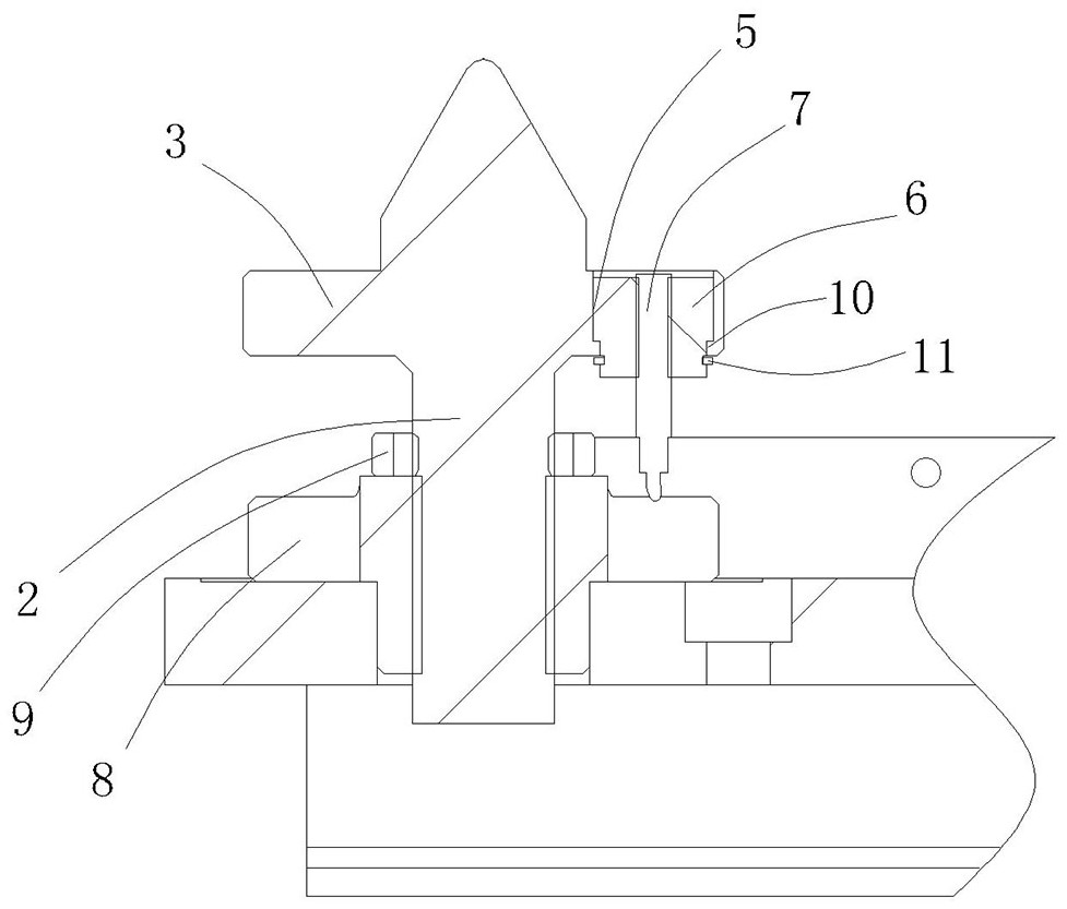 Jacking positioning mistake-proofing device