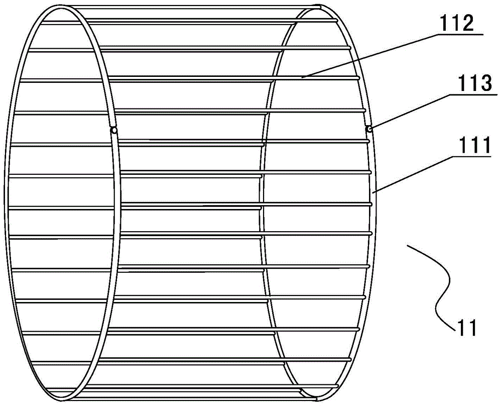 Bearing rolling needle holder