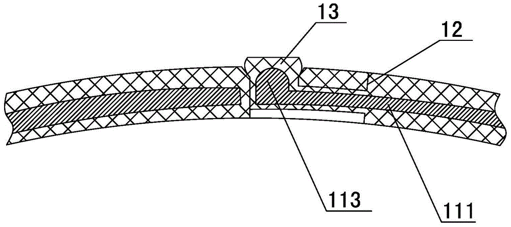 Bearing rolling needle holder