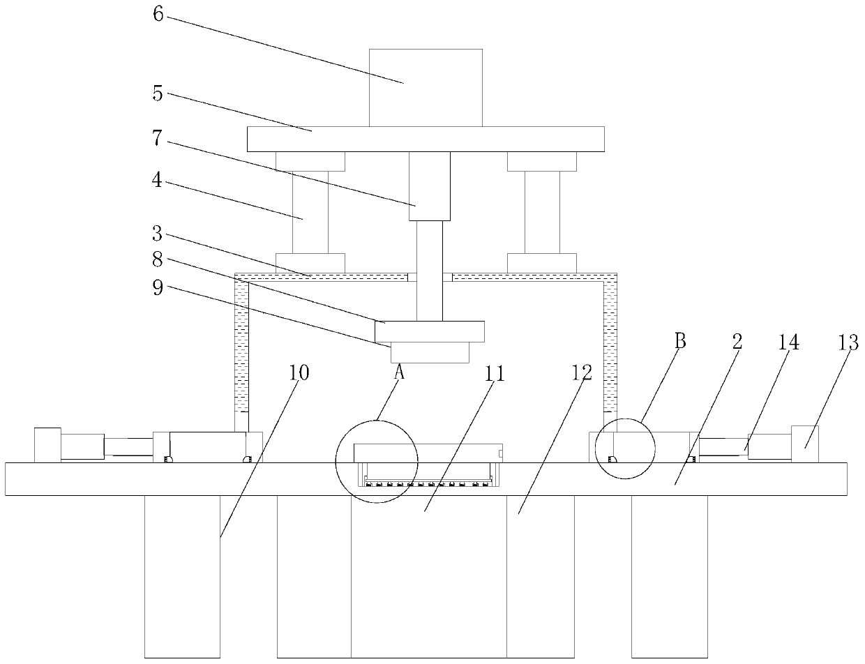 Shoe sole positioning and pressing device for shoe processing