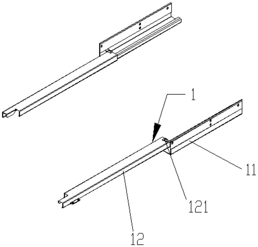 Buffer self-priming vertical board drawer structure