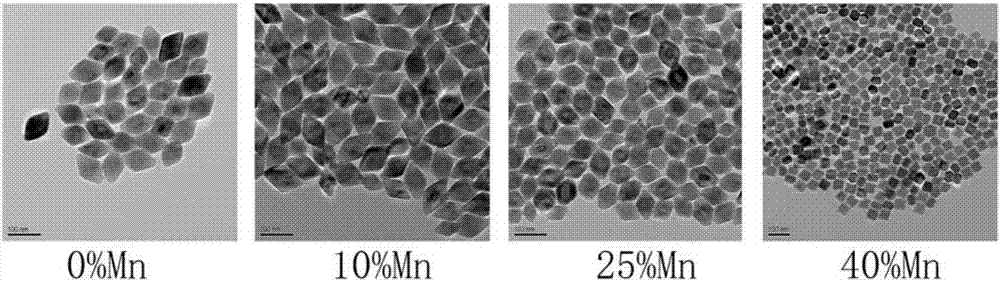 Manganese-doped yttrium lithium fluoride up-converting fluorescent material and preparation method thereof