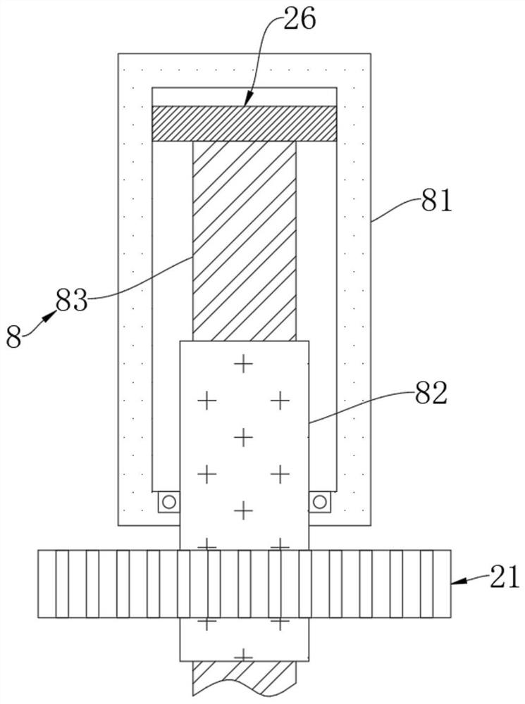 Tamping machine for hydraulic engineering construction