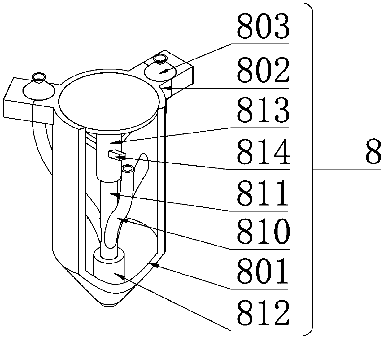 Reactive 3D printer