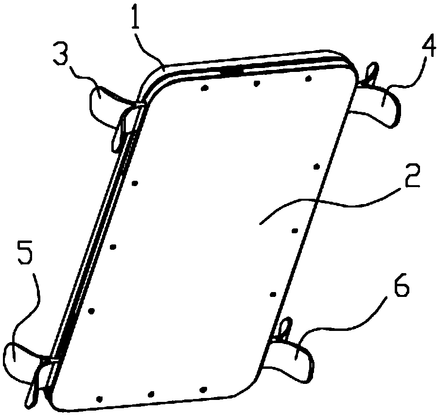 Anti-falling mobile phone shell