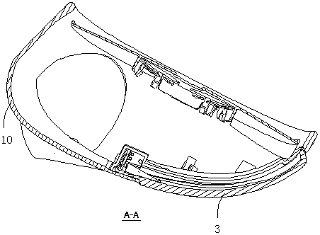 Light control method for turn assist warning light