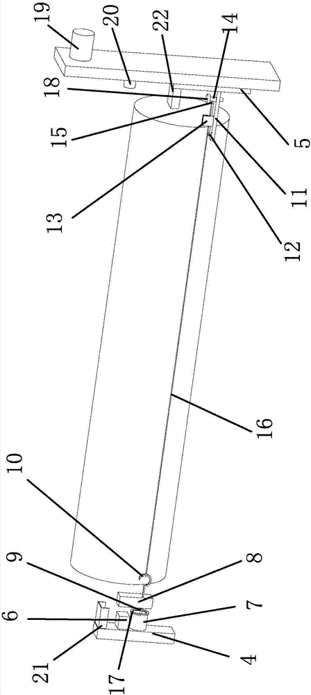 Protection device of efficient slicing machine