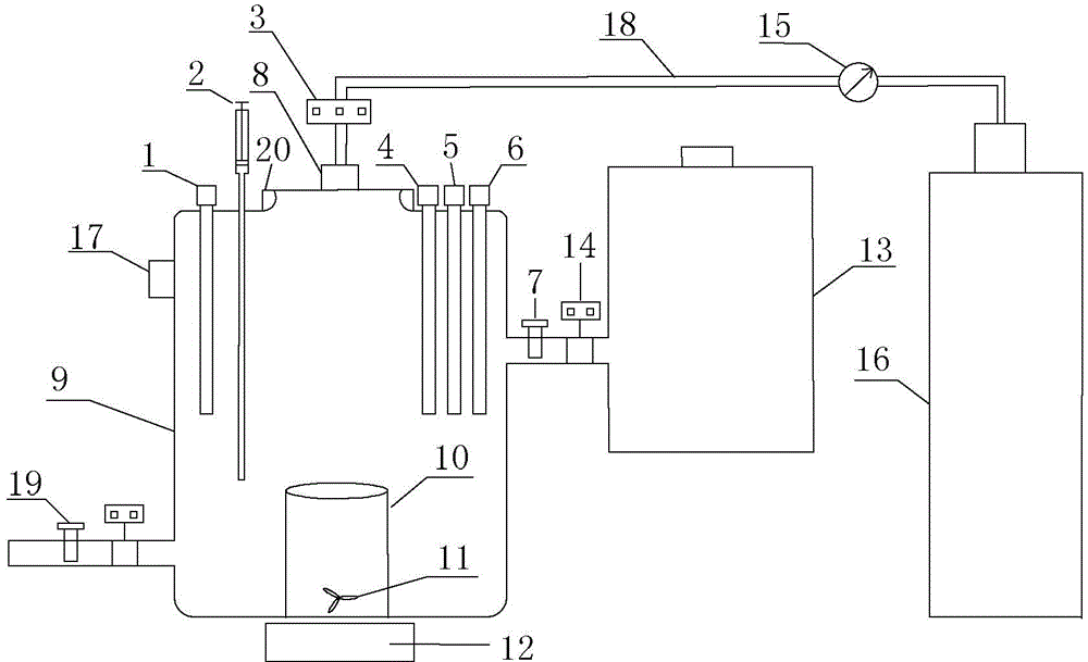 Water-rock chemical dynamic reaction double-system test unit