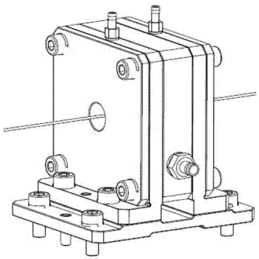 Ultra-precision air static pressure connecting joint device