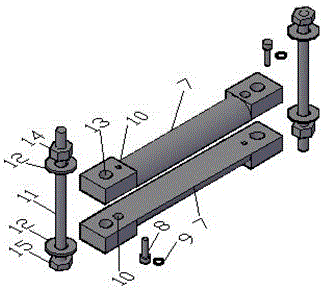 Construction method of prestress carbon fiber cloth reinforced reinforced-concrete square pillar