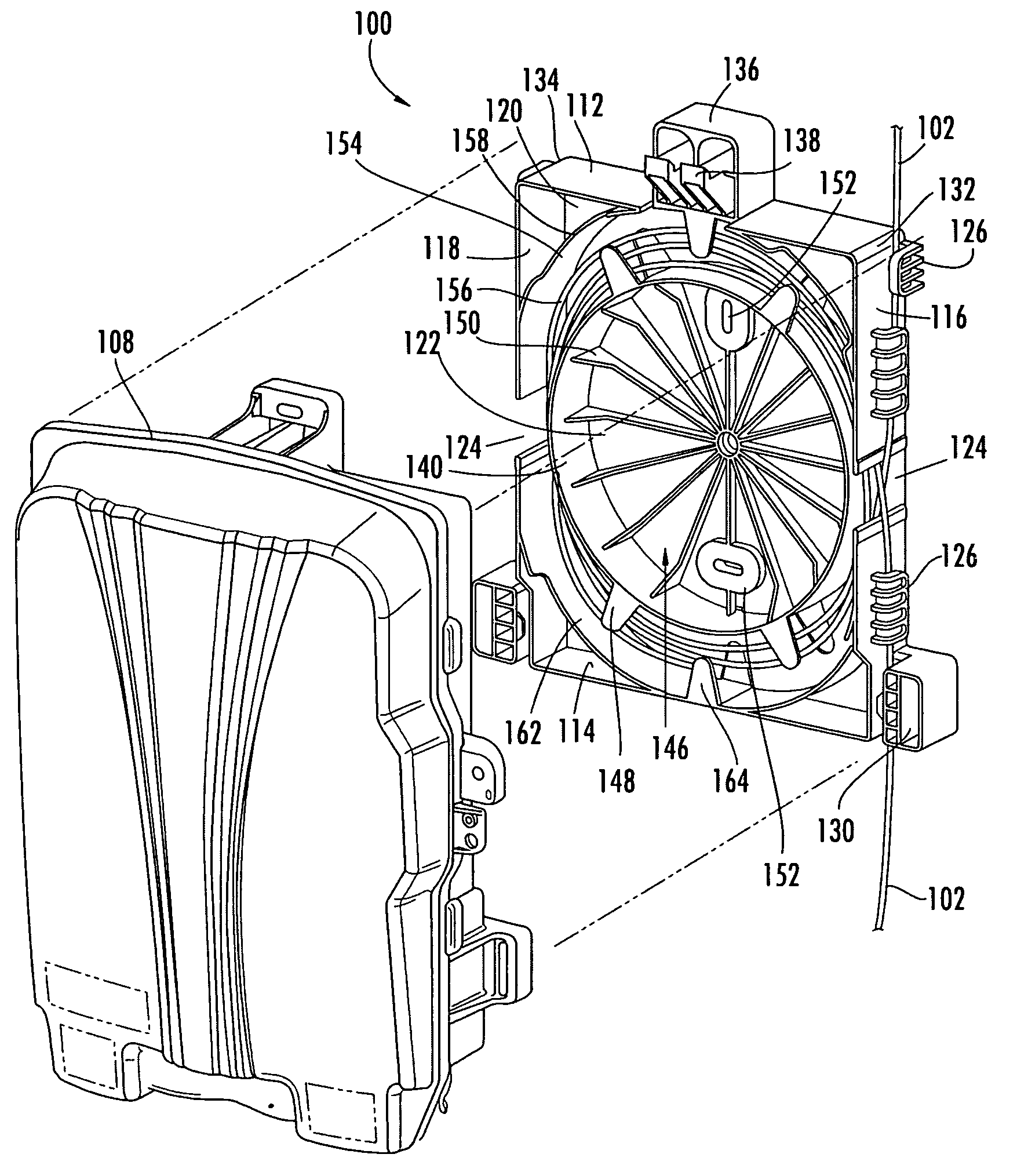 Fiber optic drop cable slack storage receptacle