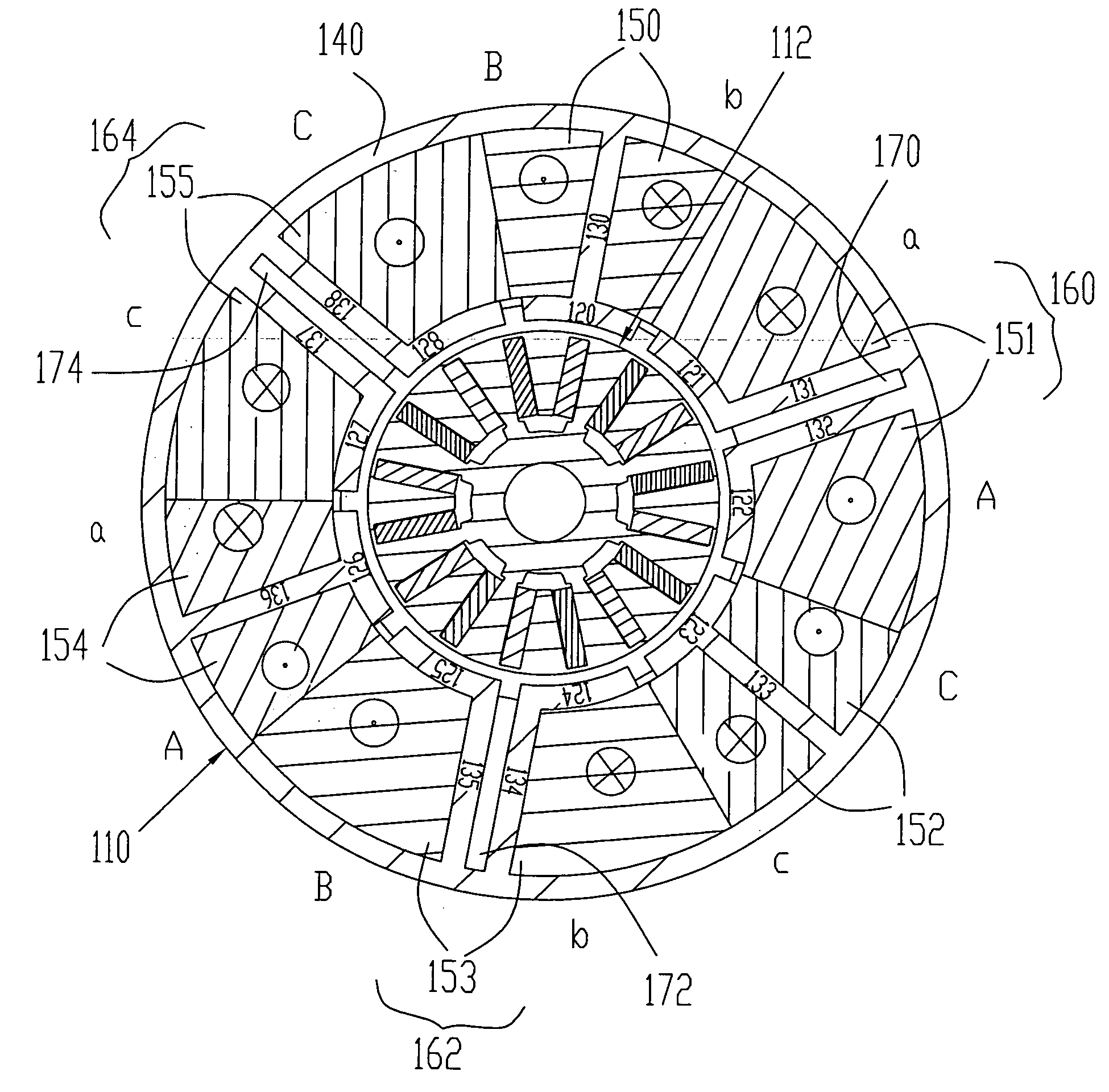 Brushless direct current motor