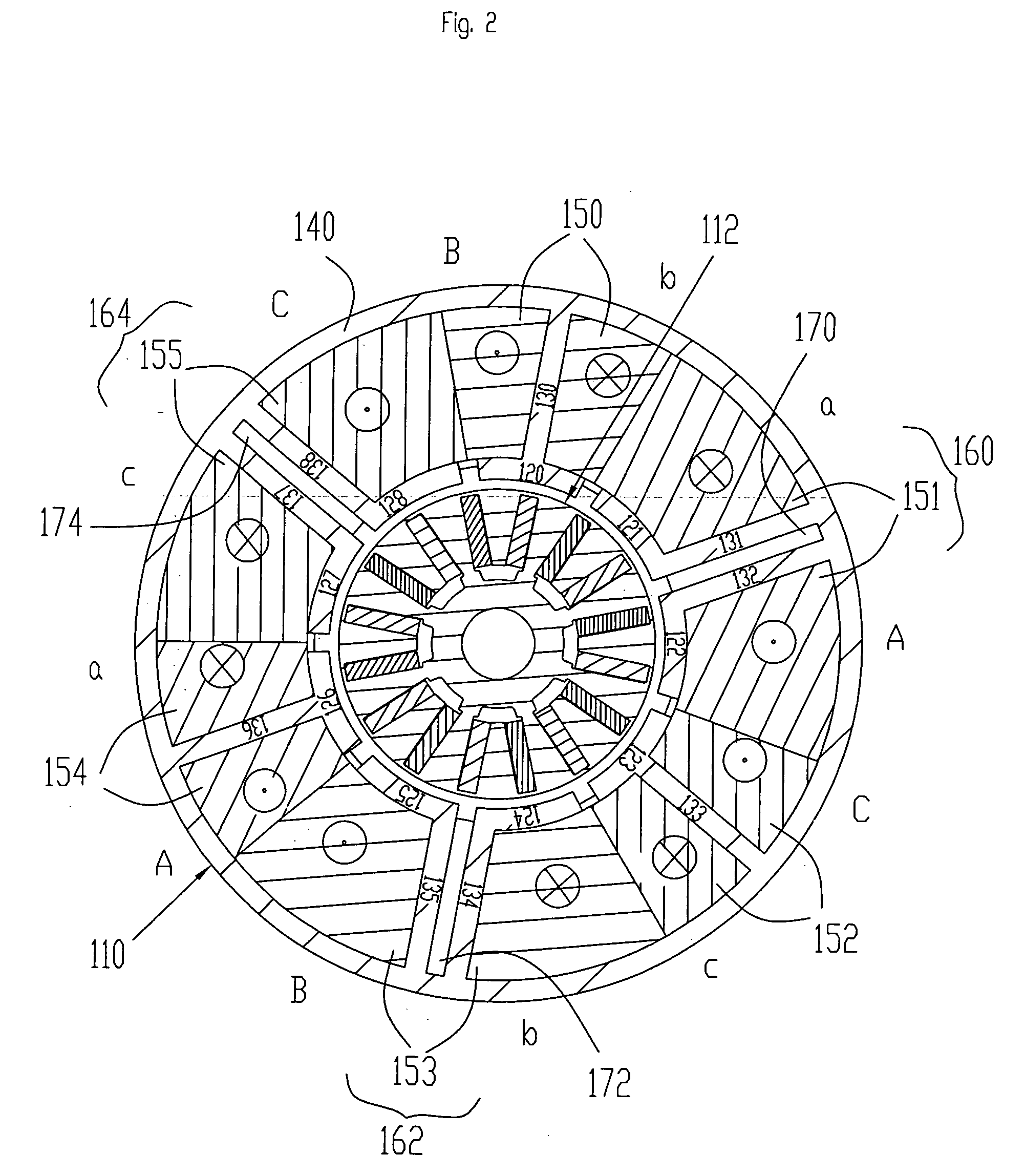 Brushless direct current motor