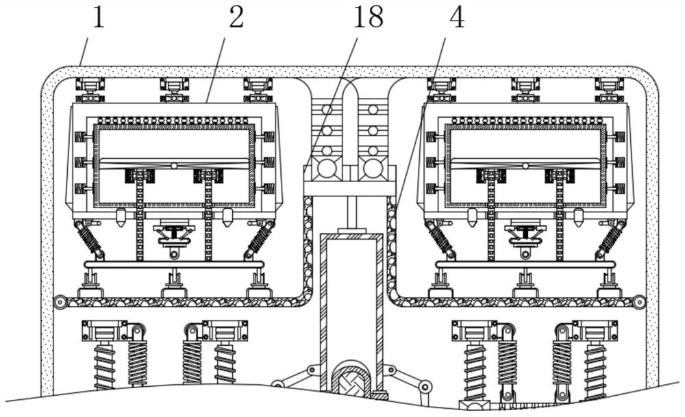 Environment-friendly bearing steel forging device for bearing steel machining