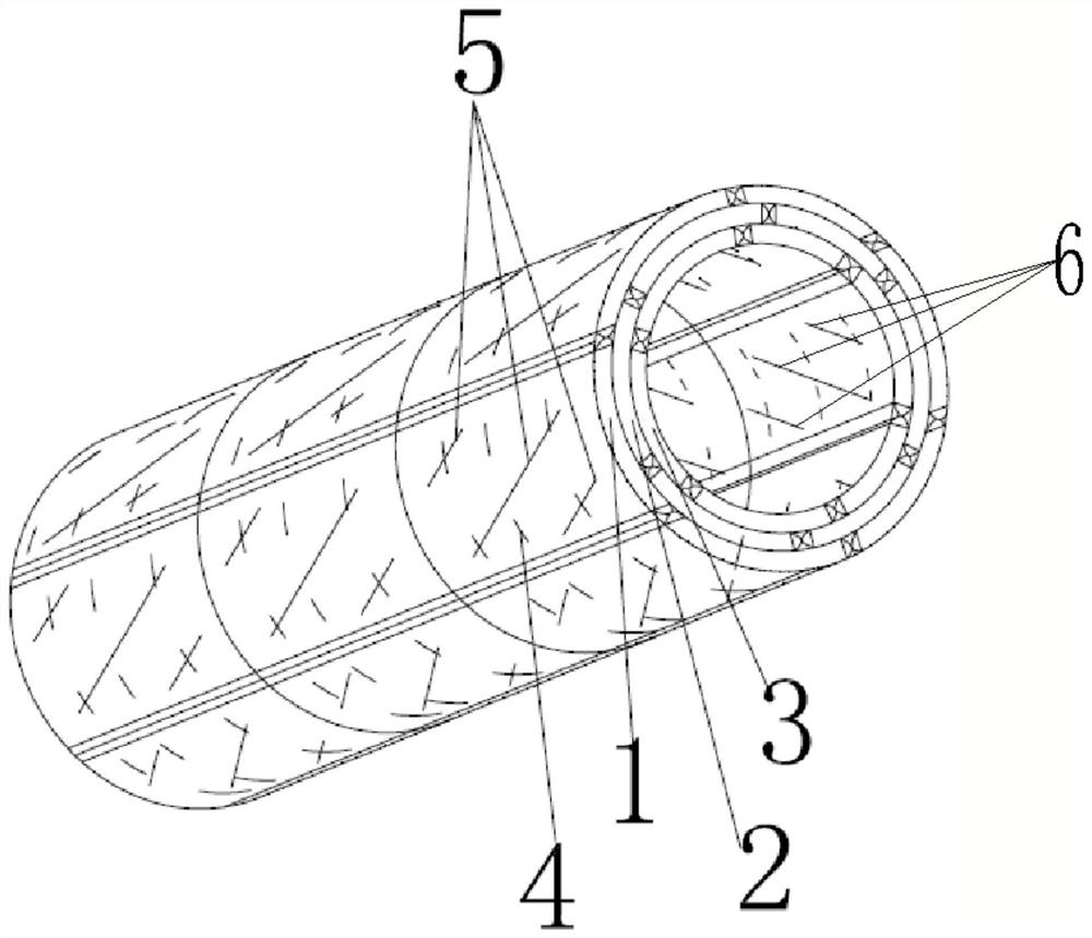 Detachable tungsten-molybdenum cylinder