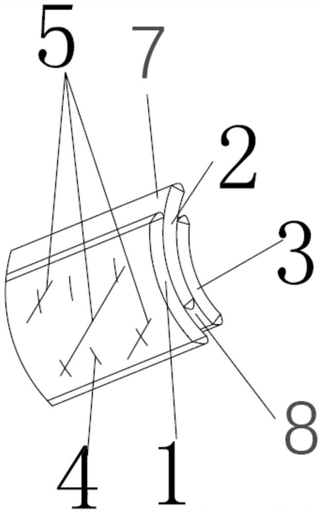 Detachable tungsten-molybdenum cylinder