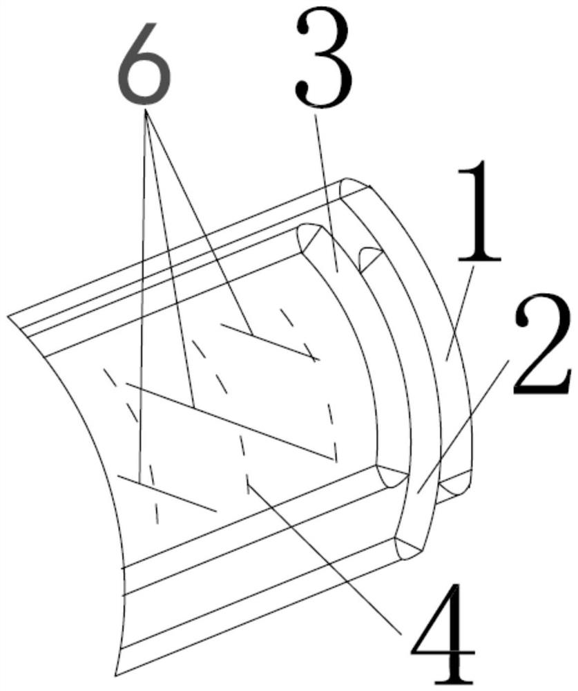 Detachable tungsten-molybdenum cylinder