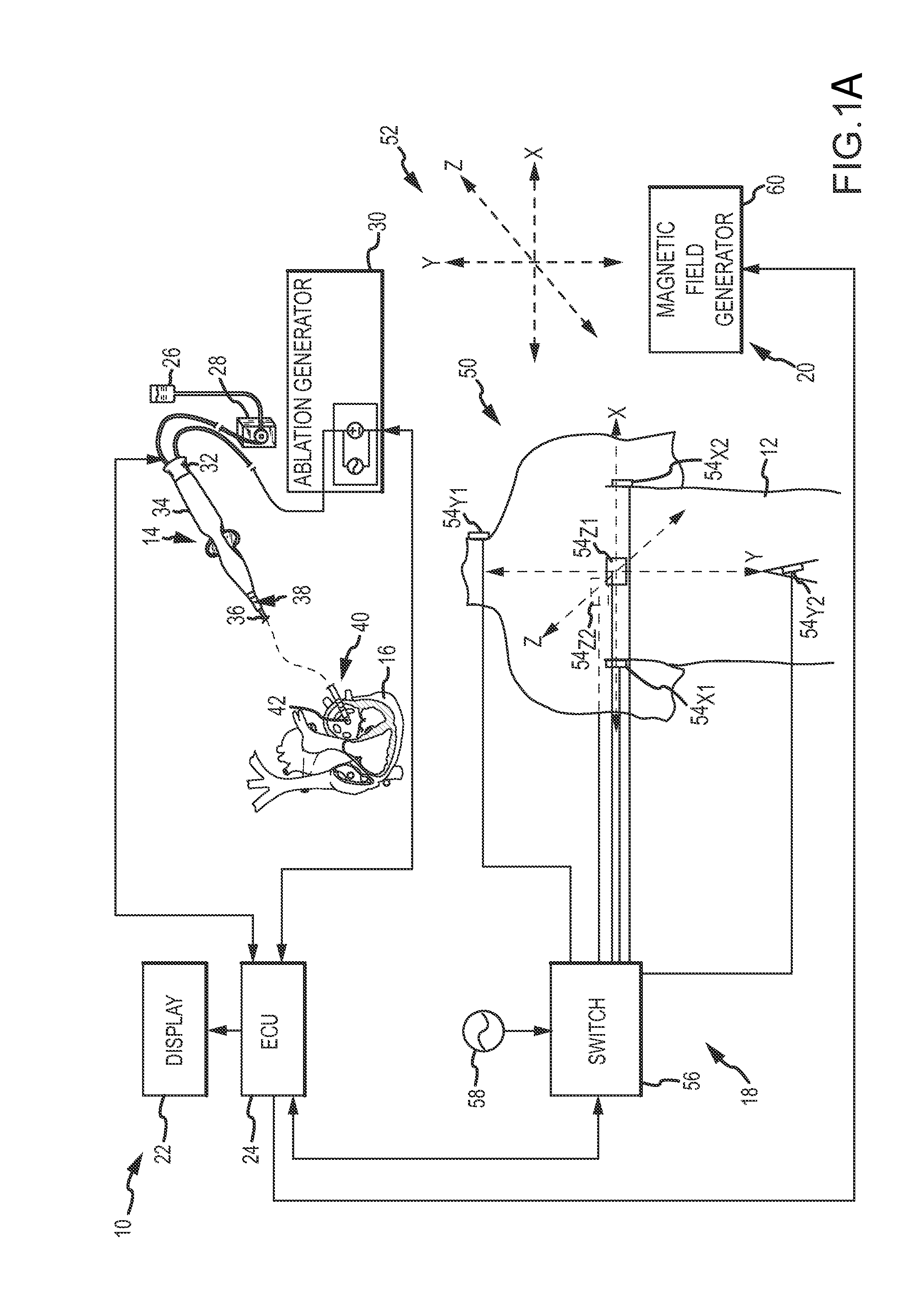 Device, system, and method for intracardiac diagnosis or therapy with localization