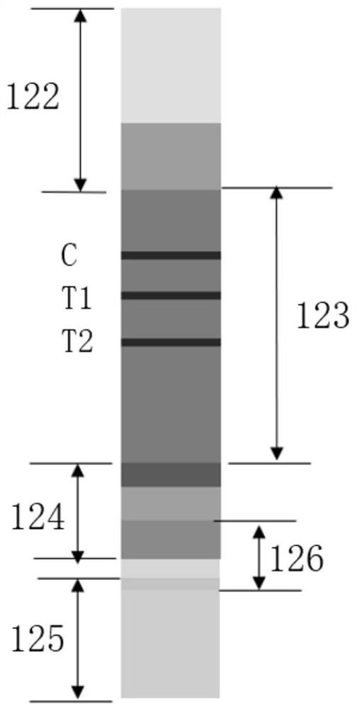 Leukocyte binding C reactive protein rapid detection card and preparation method thereof