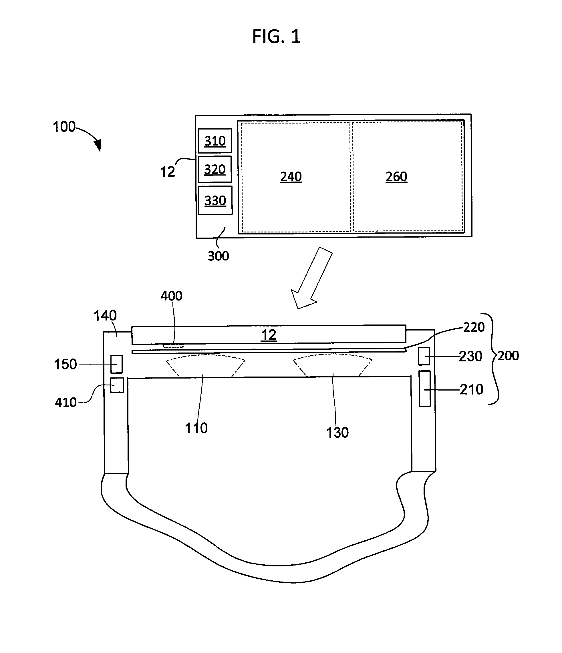 Method and system for reducing motion blur when experiencing virtual or augmented reality environments