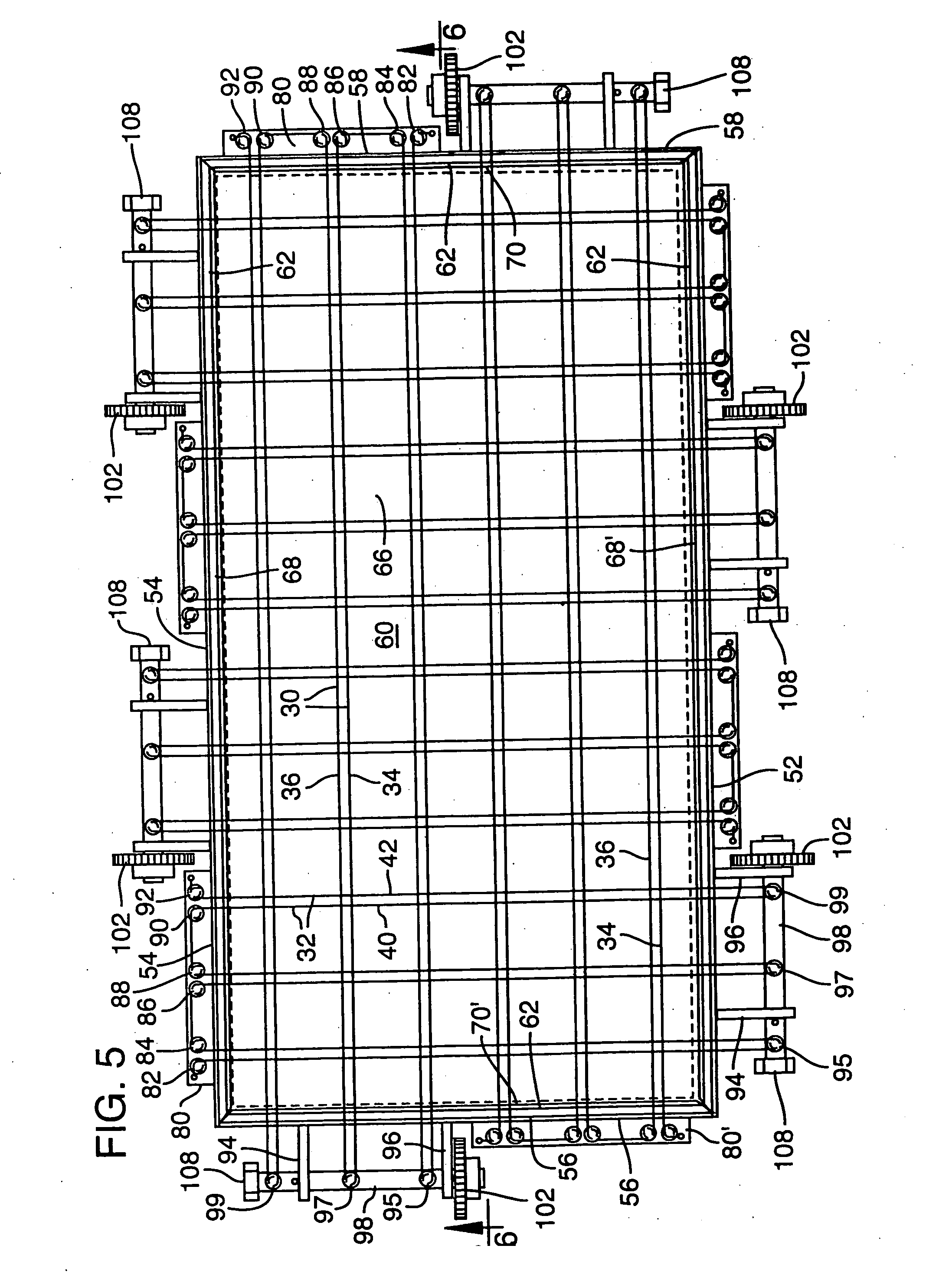 Thin prestressed concrete panel and apparatus for making the same