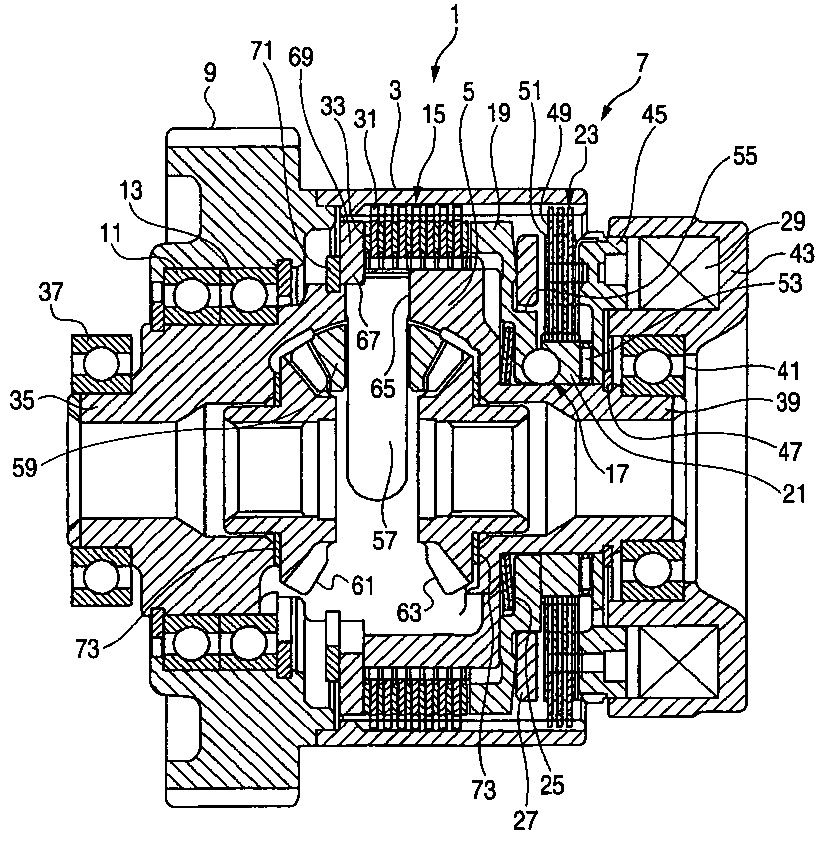 Friction engaging device