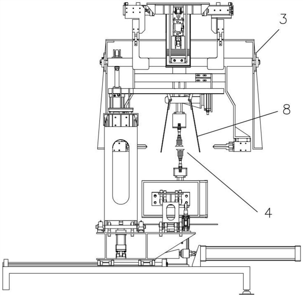 Bagging and packaging equipment for automatic production line