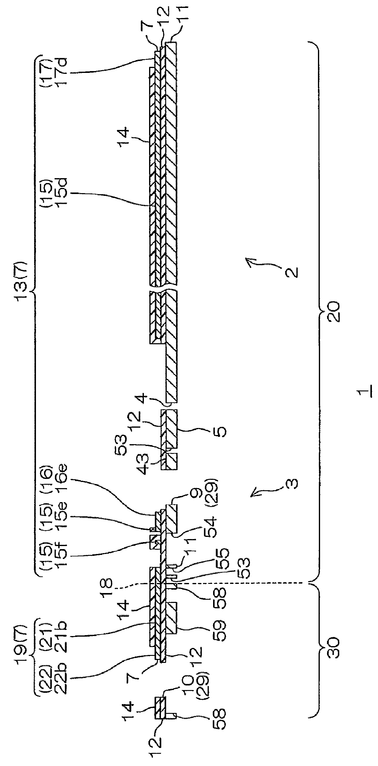 Suspension board with circuit