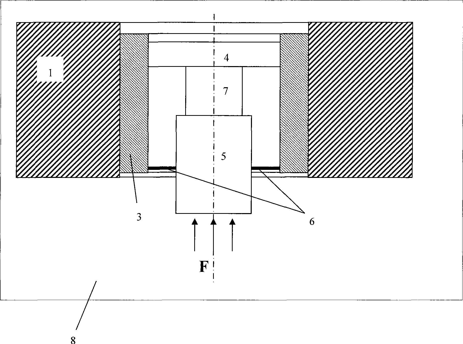 Integration combustion pressure sensor for internal combustion engine