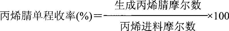 High-stability fluid catalyst for producing acrylonitrile