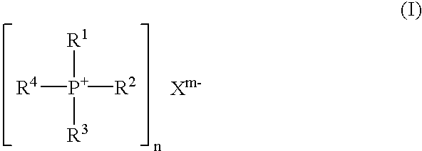 Product stability enhancement with phosphonium salts