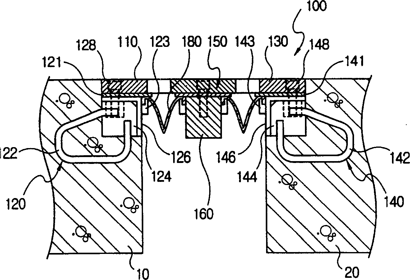 Compound expansion joint