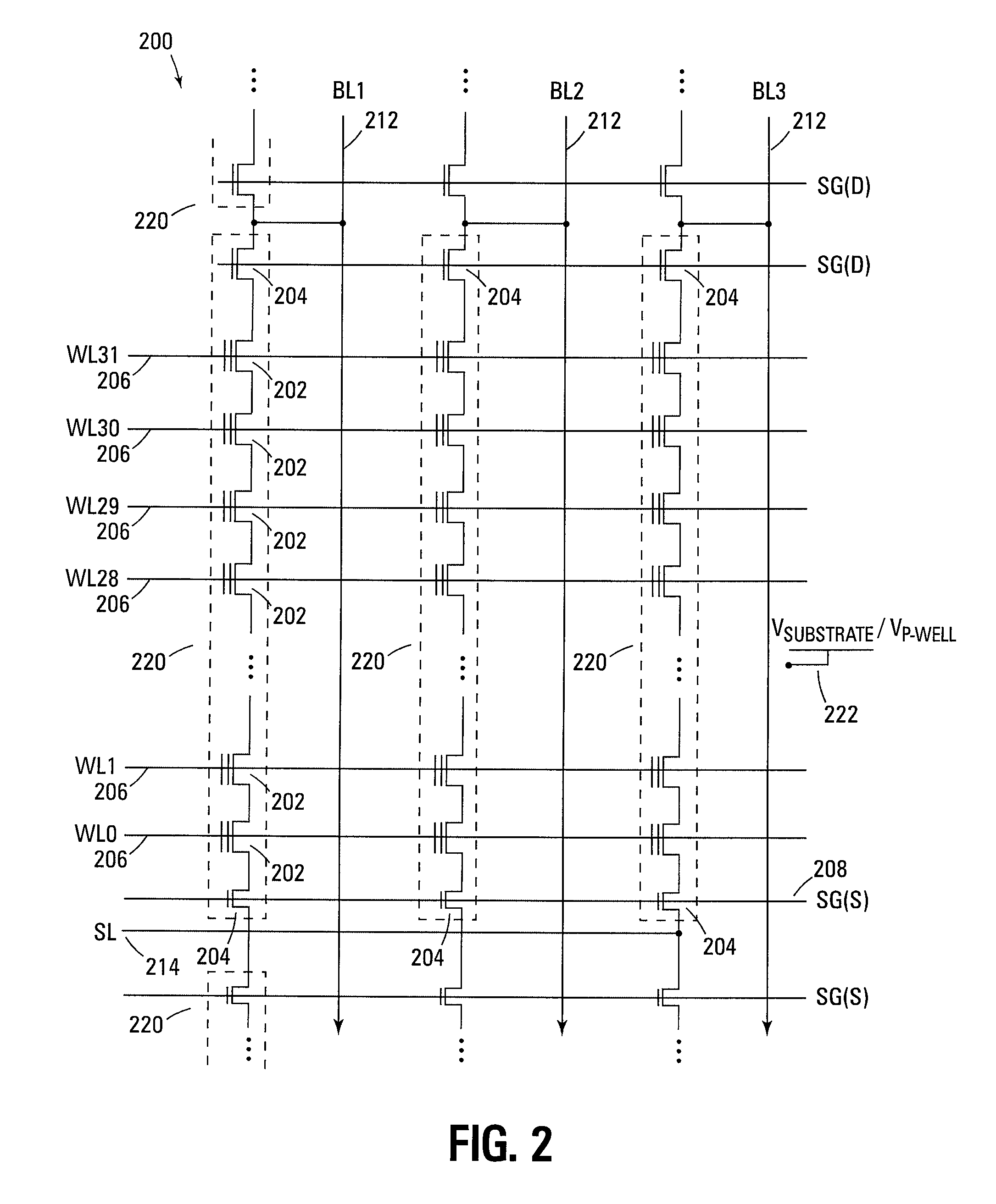 NAND flash content addressable memory