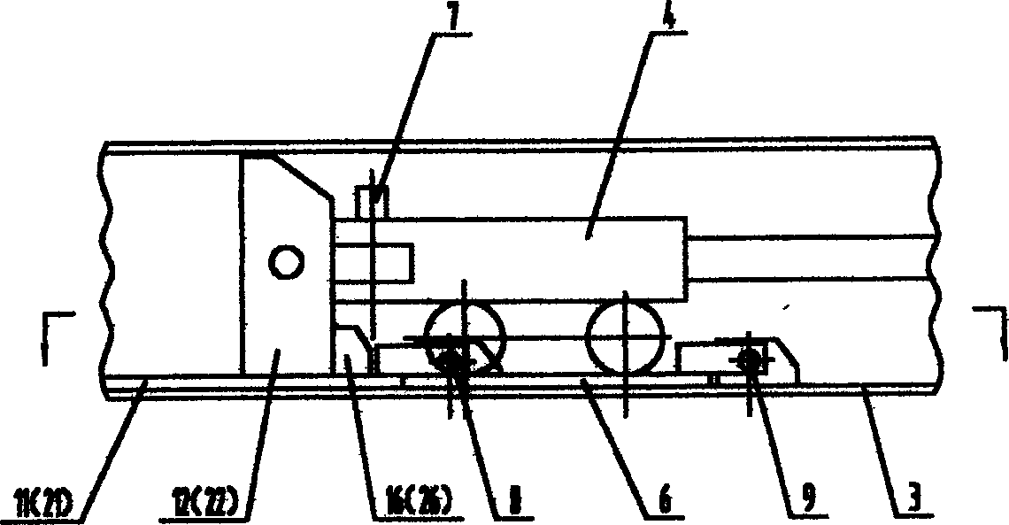 Process and apparatus for coal-charging and tamping synchronizing cycle operation into horizontal coking furnace