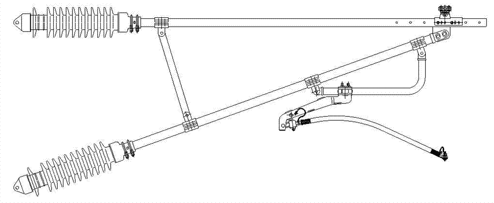 Trunk line electrification contact system in strong wind environment and parameter determination method thereof