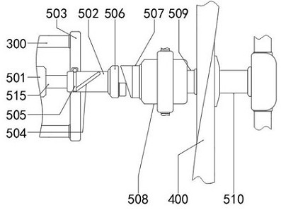 Variable frequency motor cooling fan capable of preventing motor burnout