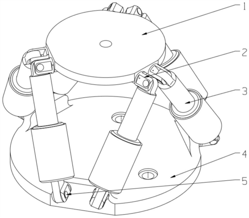 A slot cut-off type anti-disturbance shock isolation platform