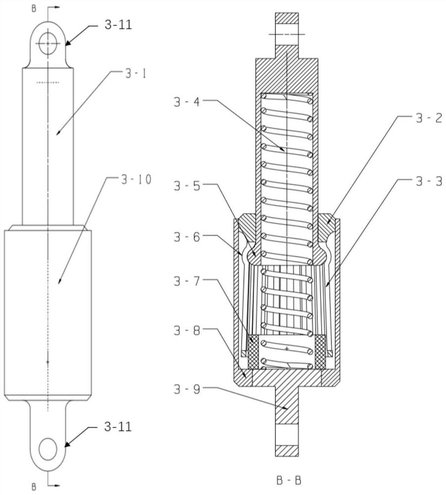 A slot cut-off type anti-disturbance shock isolation platform