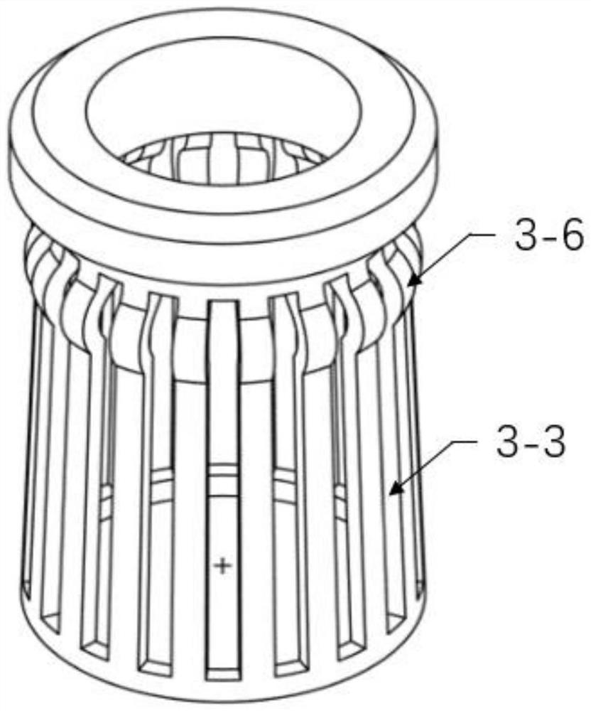 A slot cut-off type anti-disturbance shock isolation platform