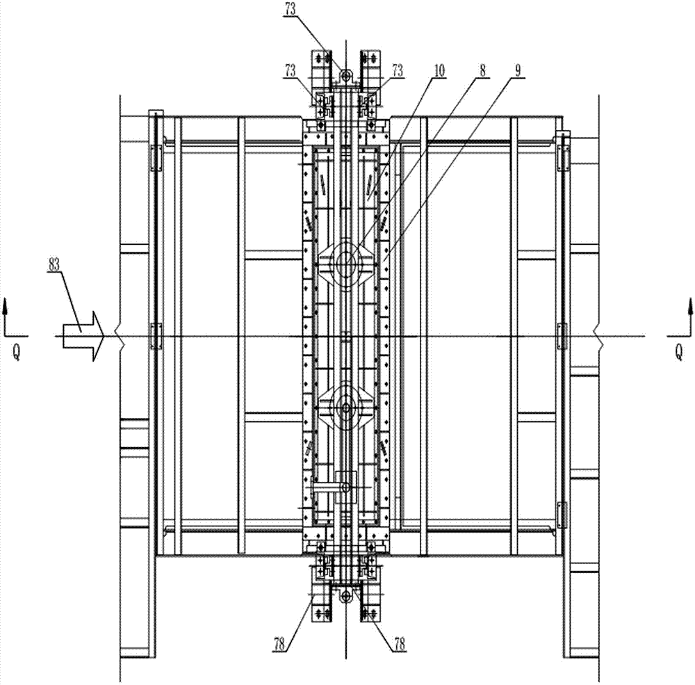 Atmosphere isolation device of horizontal annealing furnace